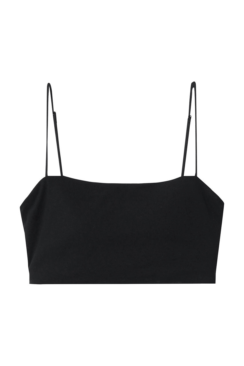 ウィム ガゼット/Whim Gazetteのマイポルテクロップドブラ(ブラック/WGZ1061206A0008)