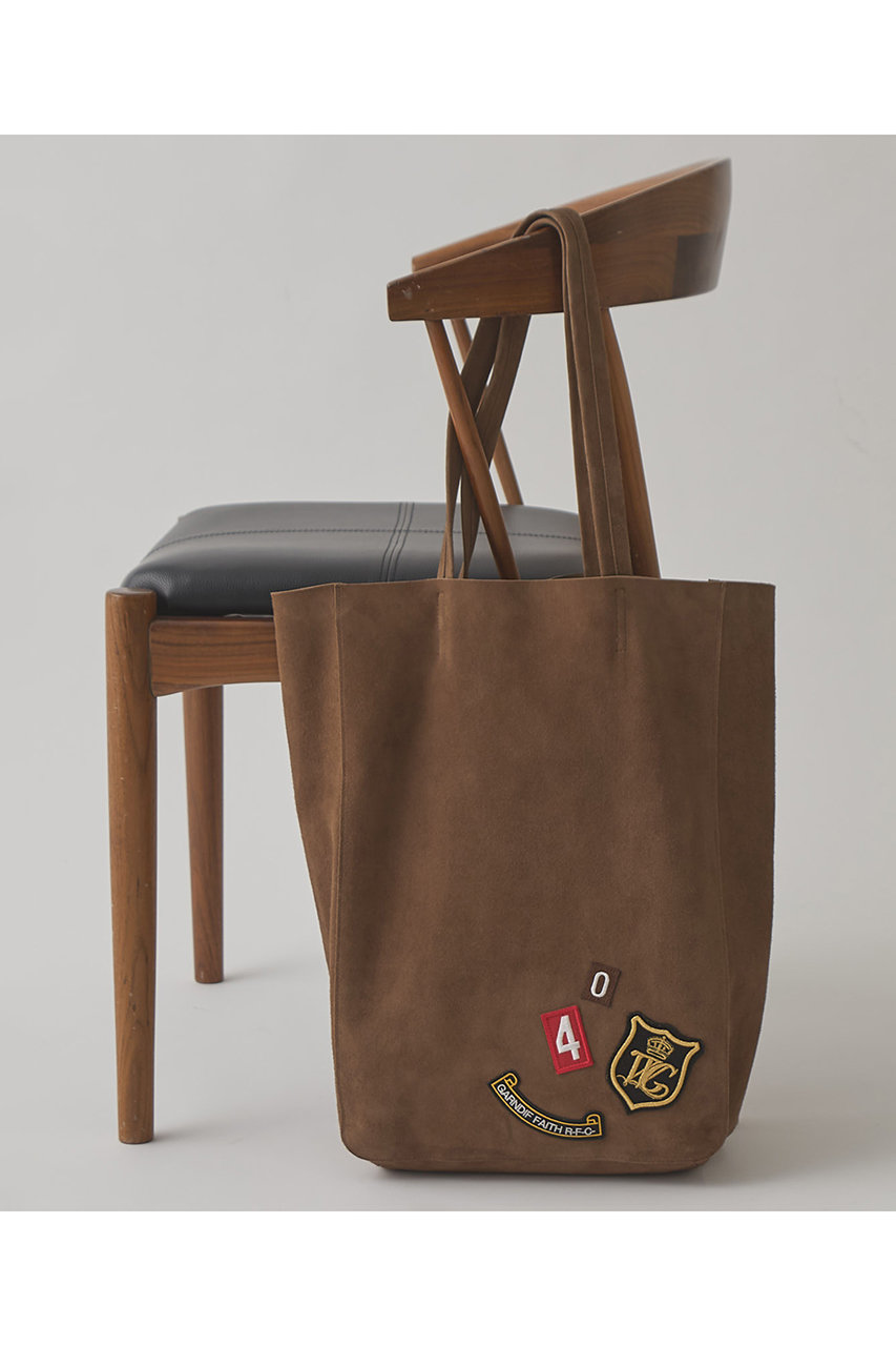 ウィム ガゼット/Whim Gazetteのスエードトートバッグ(ブラウン/WGZ1061212A0002)