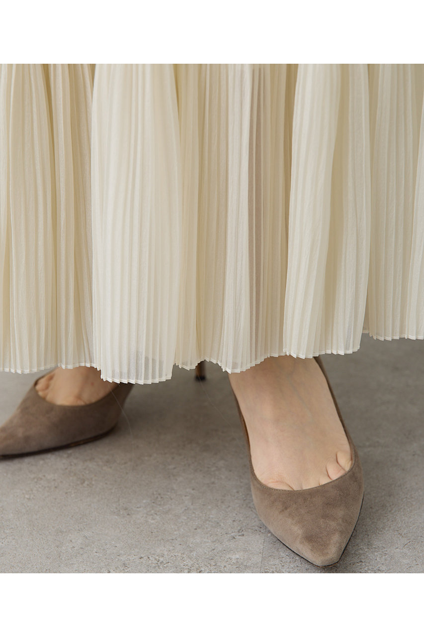 Whim Gazette(ウィム ガゼット)｜オーガンジーティアードスカート/オフ