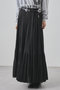 【予約販売】オーガンジーティアードスカート ウィム ガゼット/Whim Gazette ブラック