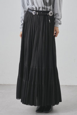 ウィム ガゼット/Whim Gazetteの【予約販売】オーガンジーティアードスカート(110700/110703)