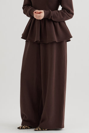 ウィム ガゼット/Whim Gazetteの裏毛バレルパンツ(110600/110601)