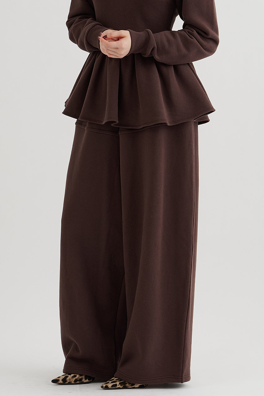 裏毛バレルパンツ