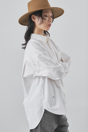 ウィム ガゼット/Whim Gazetteの【予約販売】刺繍オックスフォードシャツ(110400/110403)