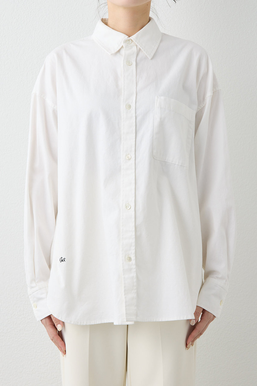 Whim Gazette(ウィム ガゼット)｜【予約販売】刺繍オックスフォード