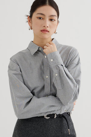 ウィム ガゼット/Whim Gazetteの【予約販売】刺繍オックスフォードシャツ(110400/110403)