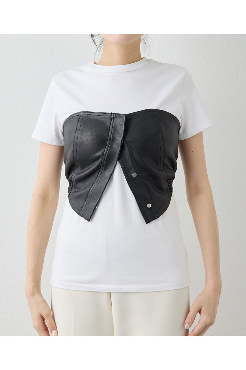 Whim Gazette(ウィム ガゼット)｜【予約販売】レザービスチェ/ブラック