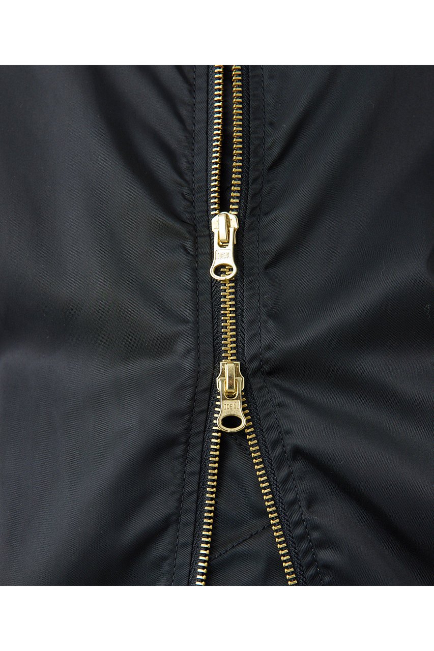 Whim Gazette(ウィム ガゼット)｜ミドルMA-1/ブラック の通販