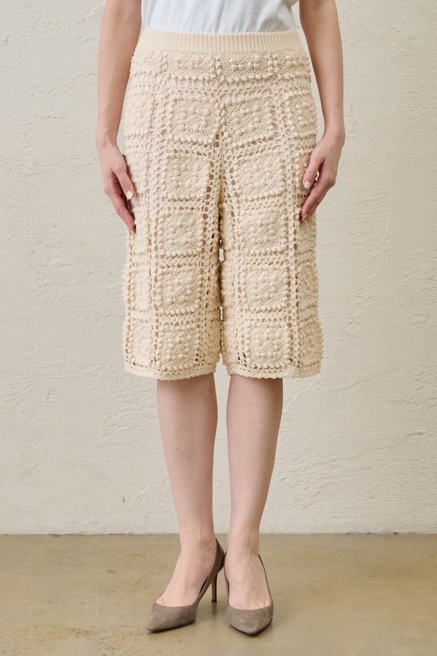 Whim Gazette(ウィム ガゼット)｜【予約販売】ハンドクロシェハーフ