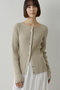 【予約販売】RAW SILK リブカーディガン ウィム ガゼット/Whim Gazette
