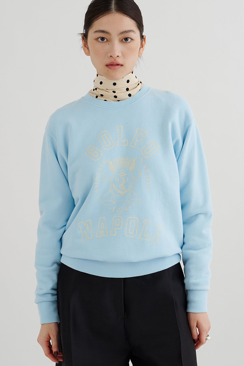 ウィム ガゼット/Whim Gazetteの【予約販売】マリン裏毛プルオーバー(ブルー/WGZ1061106A0002)