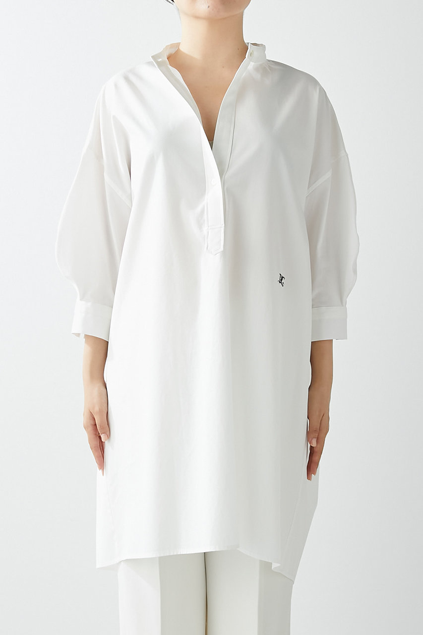 Whim Gazette(ウィム ガゼット)｜【予約販売】刺繍チュニックシャツ