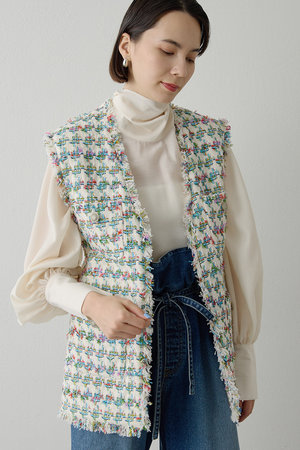 ウィム ガゼット/Whim Gazetteの【予約販売】LINTONフリンジジレ(110800/110806)