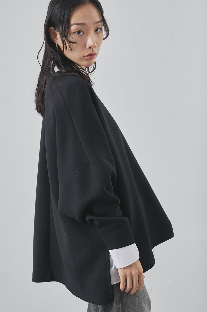 美品 Whim Gazette ウィムガゼット エアリープルオーバー ブラック Whim Gazette(ウィム ガゼット)｜【予約販売】ダブルエアープル