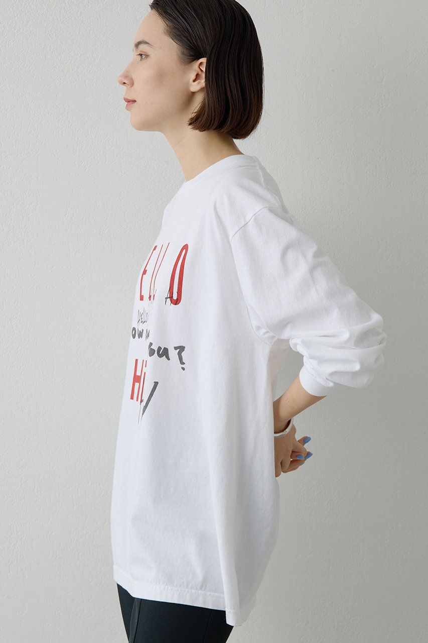 Whim Gazette(ウィム ガゼット)｜【予約販売】ロゴロングスリーブT