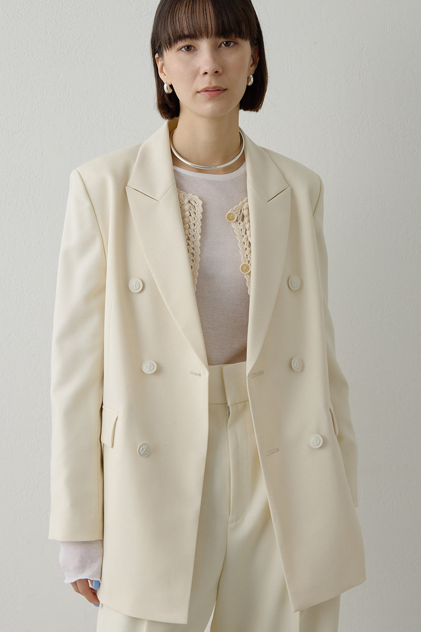 ウィム ガゼット/Whim Gazetteの【予約販売】マリンテーラードジャケット(オフホワイト/WGZ1061107A0001)