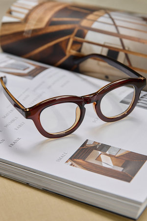 ウィム ガゼット/Whim Gazetteの【予約販売】【THE PAUSE】太縁メガネ(140400/140402)