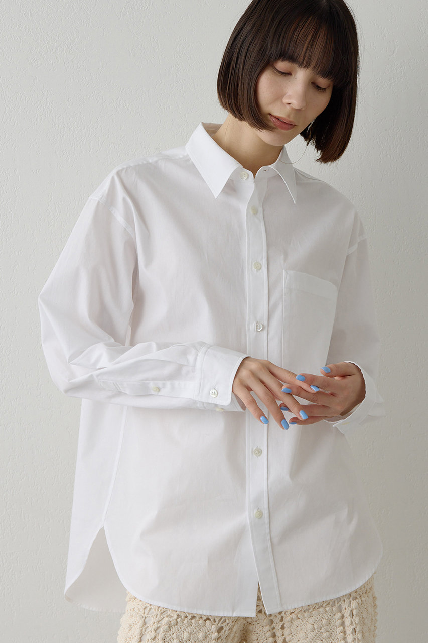 ウィム ガゼット/Whim Gazetteの【予約販売】ブロードシャツ(オフホワイト/WGZ1061204A0001)