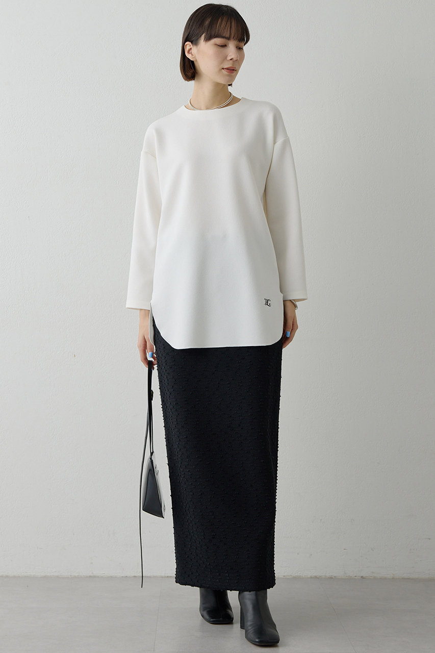 Whim Gazette(ウィム ガゼット)｜【予約販売】ネップツイードスカート