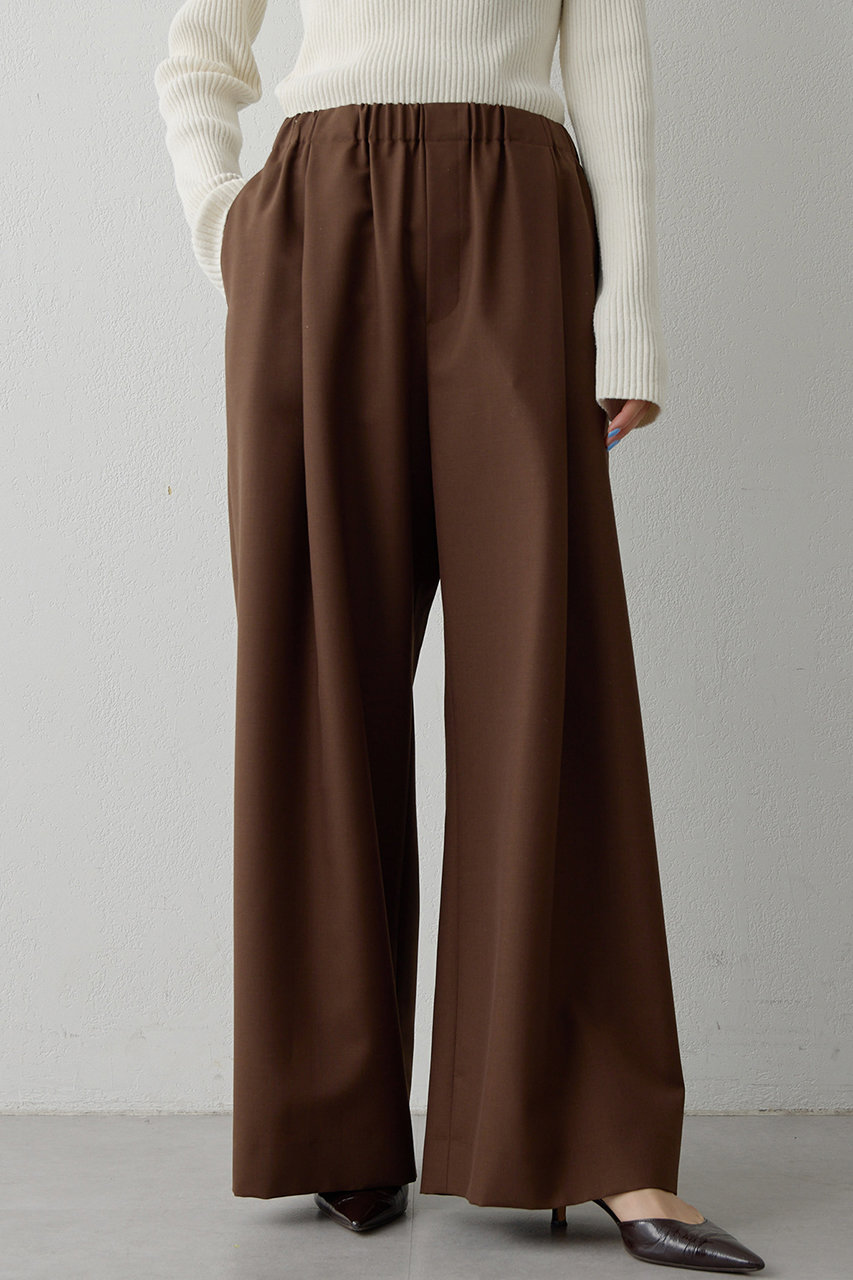 Whim Gazette(ウィム ガゼット)｜【予約販売】平織りイージーパンツ