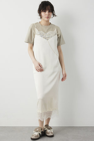 ウィム ガゼット/Whim Gazetteの【予約販売】レースロングキャミ(110500/110502)