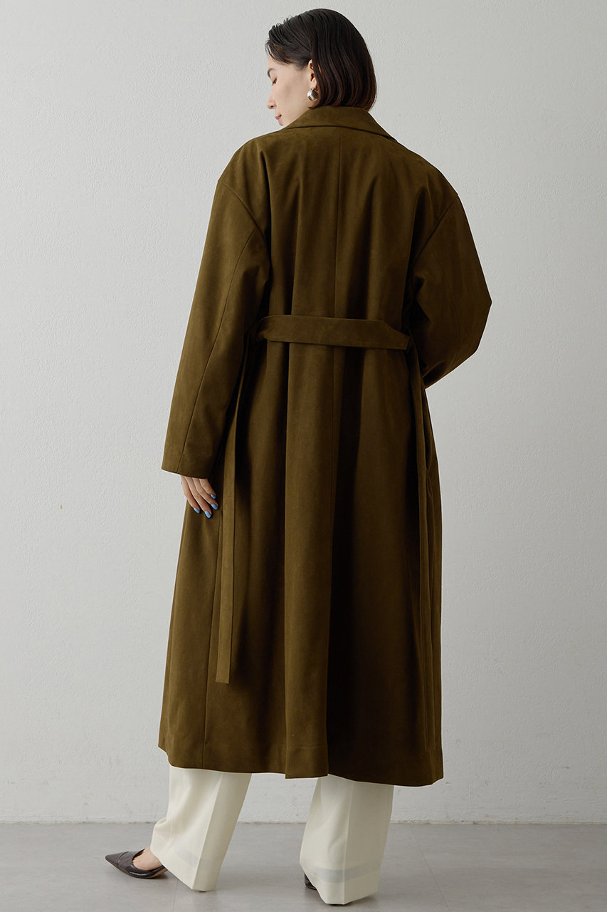 Whim Gazette(ウィム ガゼット)｜【予約販売】スエードライクコート