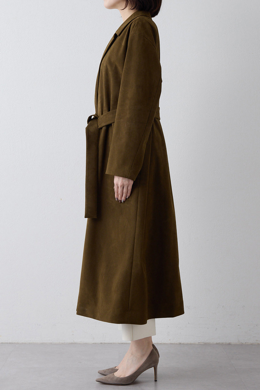 Whim Gazette(ウィム ガゼット)｜【予約販売】スエードライクコート