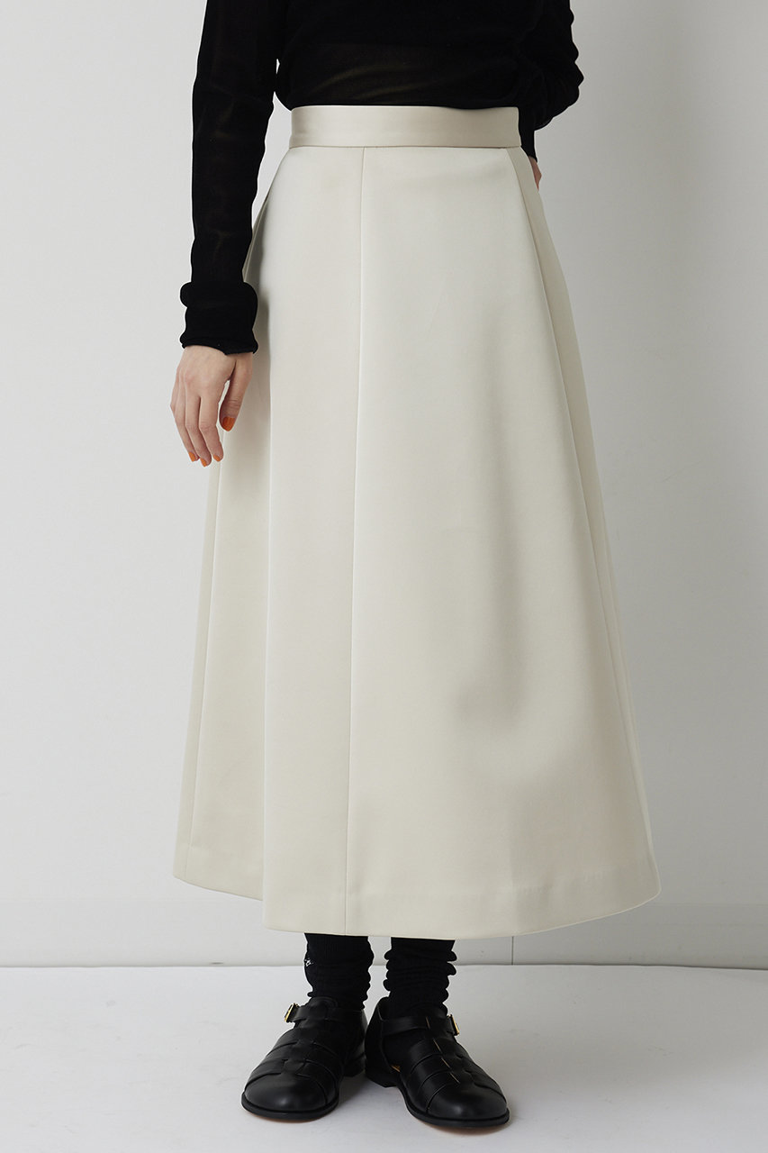 【THE PAUSE】ボンディングフレアスカート