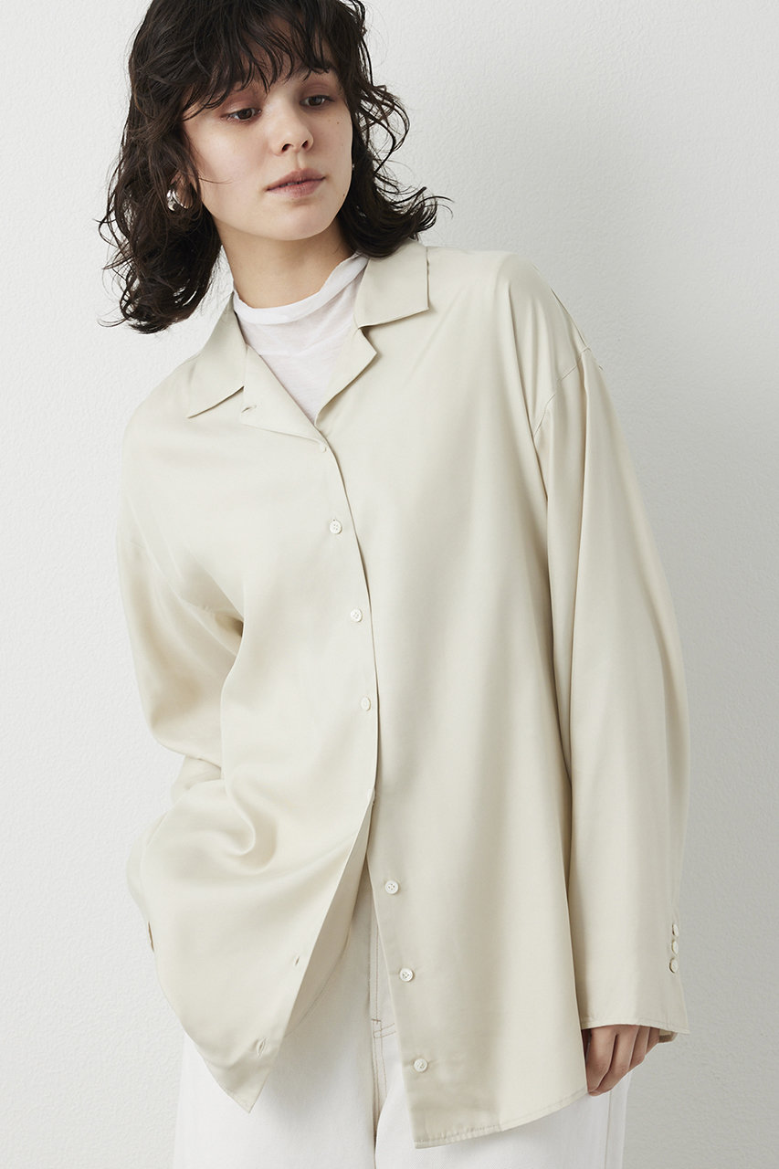 【THE PAUSE】フィブリルリラックスシャツ