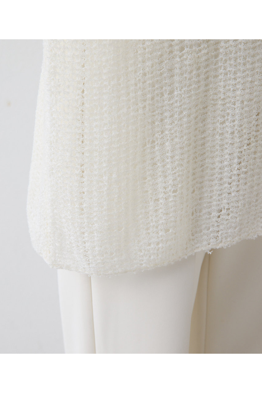 美品◎ウィムガゼット　メッシュニット　ホワイト. 美品◎ウィムガゼット メッシュニット ホワイト.