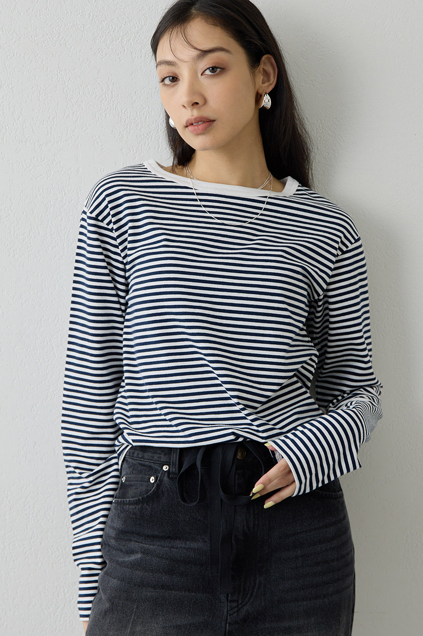 【THE PAUSE】ボーダーロンTEE