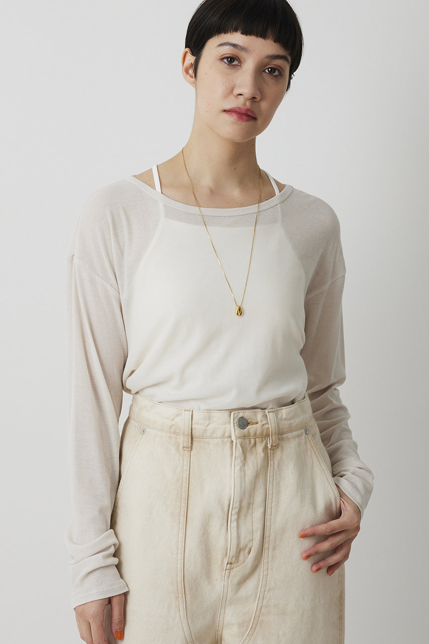 【THE PAUSE】シアーフライスロンTEE