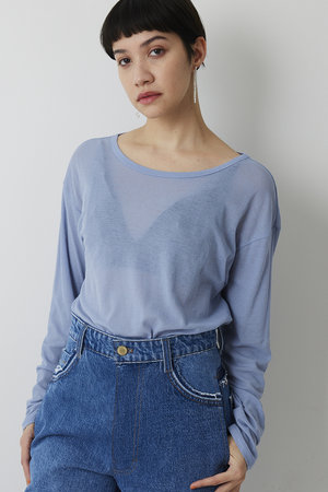 ウィム ガゼット/Whim Gazetteの【予約販売】【THE PAUSE】シアーフライスロンTEE(110100/110103)