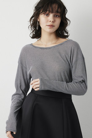 ウィム ガゼット/Whim Gazetteの【予約販売】【THE PAUSE】シアーフライスロンTEE(110100/110103)