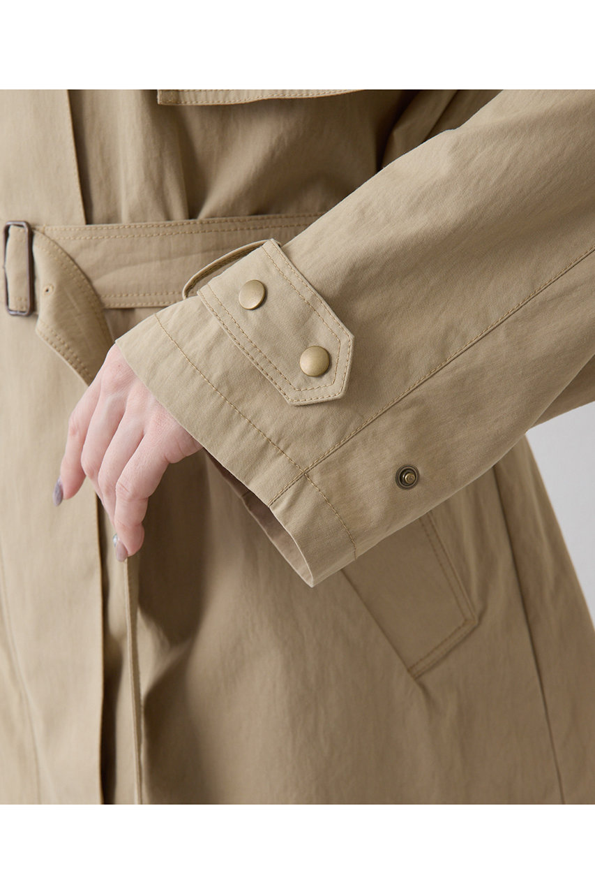 Whim Gazette(ウィム ガゼット)｜【THE PAUSE】ケープコート/ベージュ