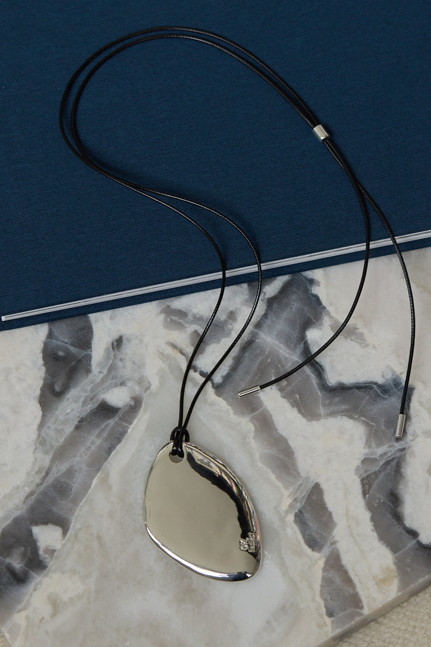 ウィム ガゼット/Whim Gazetteの【予約販売】【Hoaw.】Oval cord ネックレス(シルバー/WGH1052611A0002)