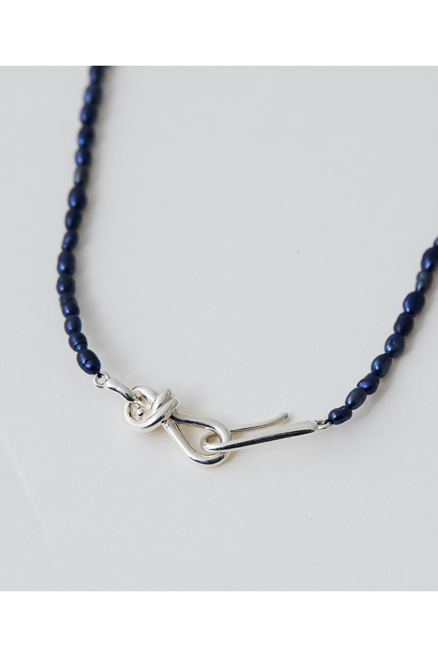 ウィムガゼット 「Hoaw. 」パールチョーカー ネックレス 本真珠 シルバー Whim Gazette(ウィム ガゼット)｜【Hoaw.】Pearl choker ネックレス