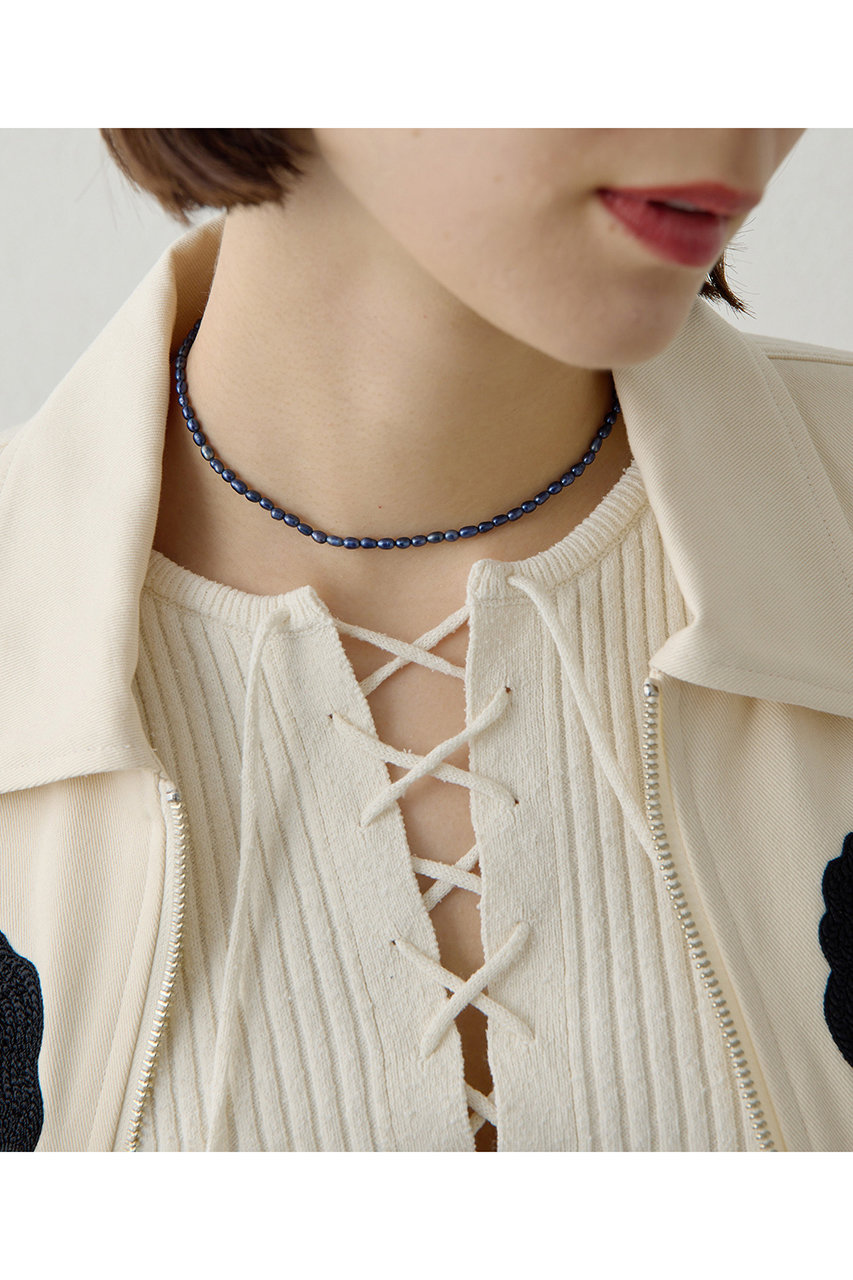 Whim Gazette(ウィム ガゼット)｜【Hoaw.】Pearl choker ネックレス