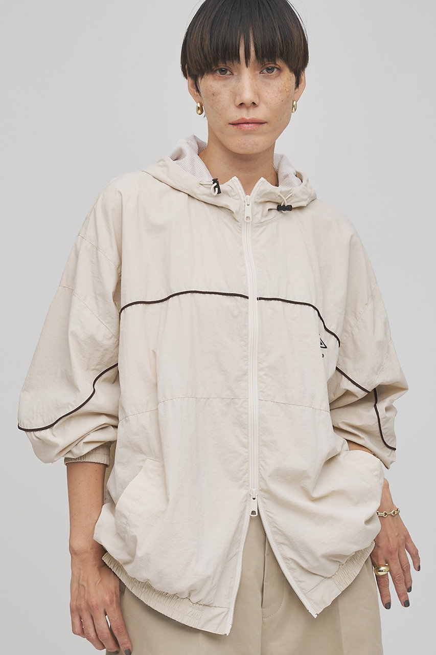 ウィム ガゼット/Whim Gazetteの【予約販売】【UMBRO×Whim Gazette】フーディーブルゾン(アイボリー/WGZ1061107A0005)