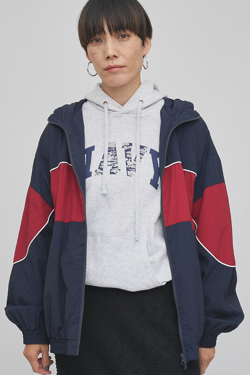 ウィム ガゼット/Whim Gazetteの【予約販売】【UMBRO×Whim Gazette】フーディーブルゾン(ネイビー/WGZ1061107A0005)