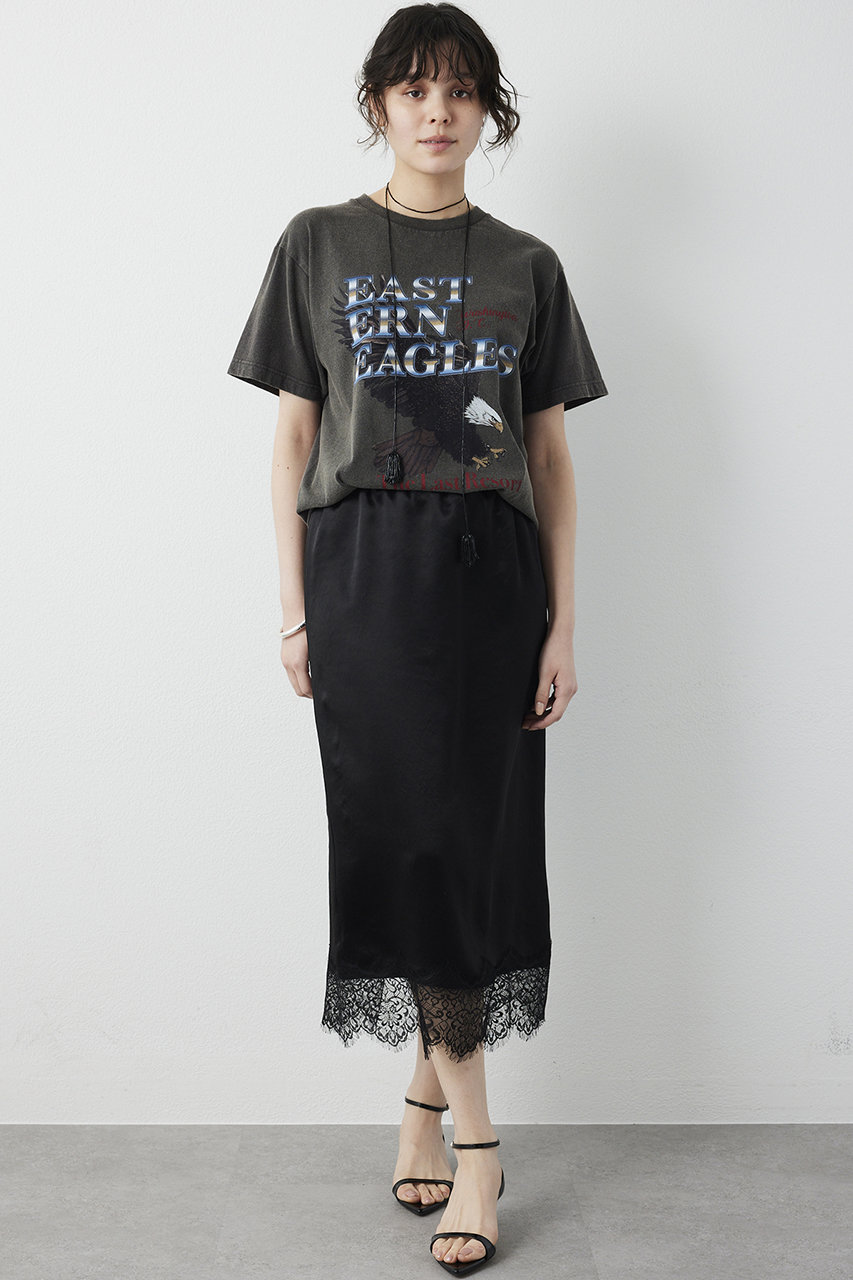 Whim Gazette(ウィム ガゼット)｜Eagle Tee/チャコールグレー の通販