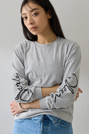 ウィム ガゼット/Whim Gazetteの【予約販売】スリーブロゴロングTシャツ(110100/110103)