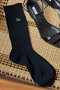 【予約販売】刺繍ソックス ウィム ガゼット/Whim Gazette ブラック