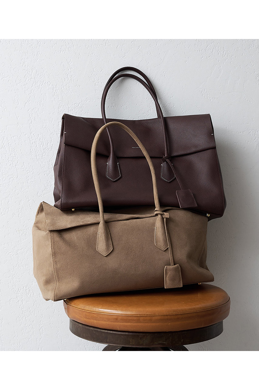 Whim Gazette(ウィム ガゼット)｜【Hoaw.】スクエアフラップボストン