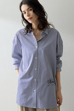 ウィム ガゼット/Whim Gazetteの【予約販売】Thomas Masonアニマル刺繍シャツ(110400/110403)