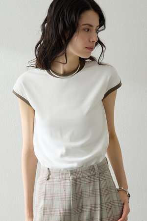 ウィム ガゼット/Whim Gazetteの【予約販売】【THE PAUSE】フレンチリンガーTEE(110100/110102)