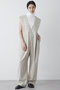 【予約販売】【THE PAUSE】ドレープジャンプスーツ ウィム ガゼット/Whim Gazette ベージュ