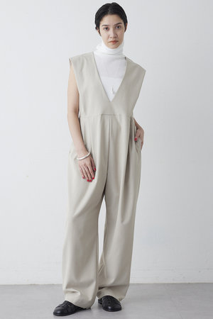 ウィム ガゼット/Whim Gazetteの【予約販売】【THE PAUSE】ドレープジャンプスーツ(110600/110606)
