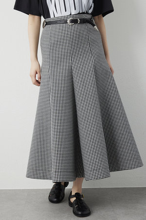 ウィム ガゼット/Whim Gazetteのボンディングギンガムスカート(110700/110703)