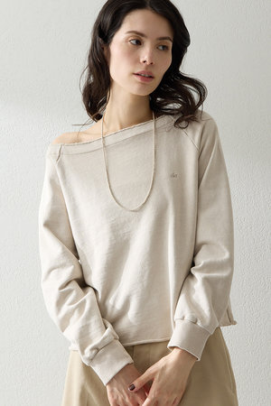 ウィム ガゼット/Whim Gazetteの【予約販売】オフショル刺繍プルオーバー(110100/110103)